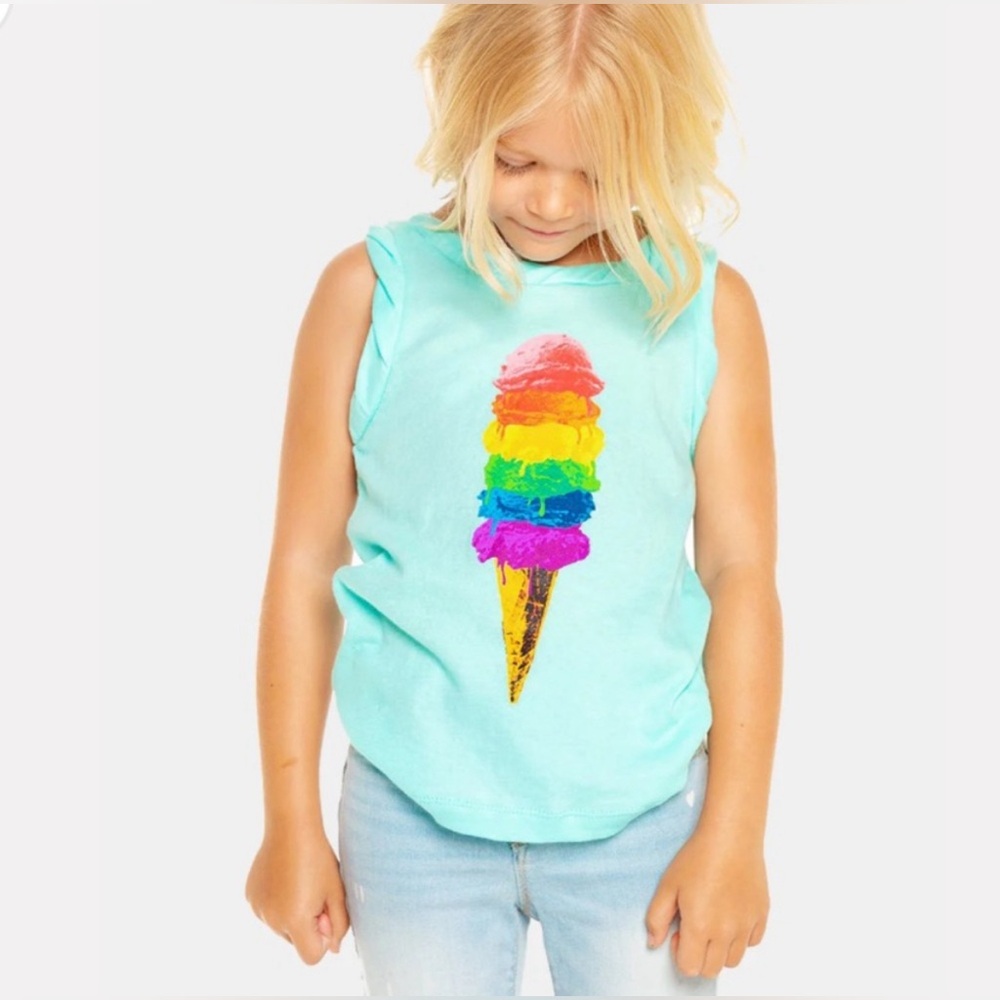 Chaser Girls Every Scoop Tank Size 12 NWT